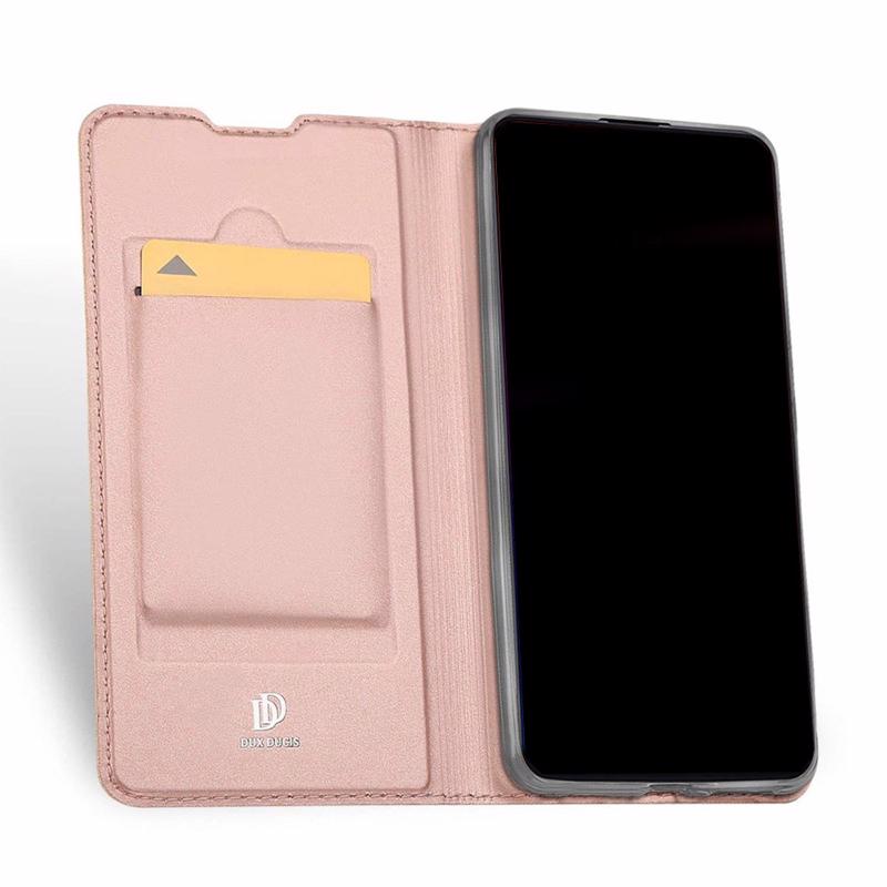 DUX DUCIS Skin Pro Book Cover (iPhone 15 Pro) pink