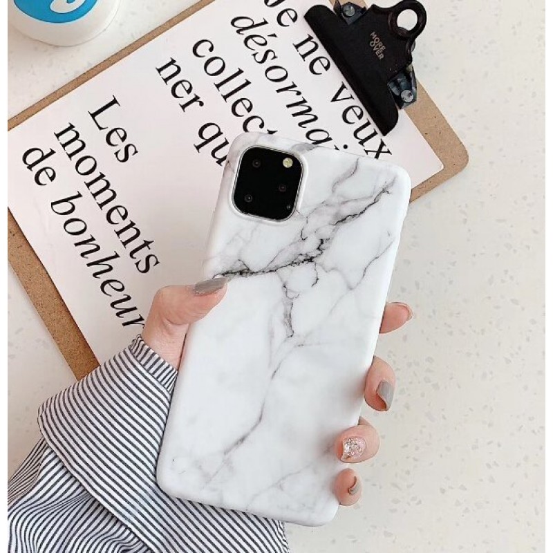 Wozinsky Marble Case Back Cover (Xiaomi Redmi 8A) white