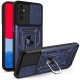 Slide Camera Armor Back Cover Case (Samsung Galaxy A13 5G / A04S) blue