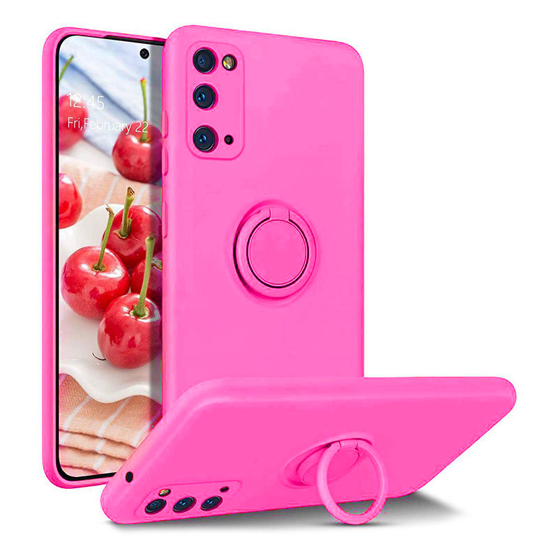 Finger Grip Case Back Cover (Samsung Galaxy A33 5G) pink