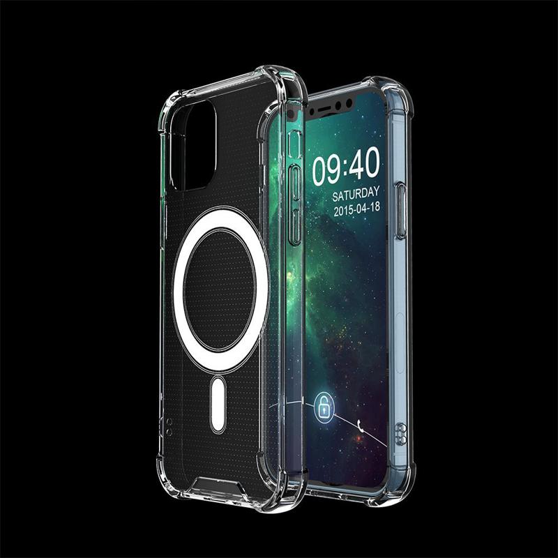 Clear Magnetic MagSafe Case (iPhone 12 Pro Max) clear