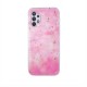 Gold Glam Back Cover Case (Samsung A32 4G) pink