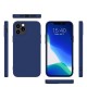 Silicone Soft Case Back Cover (iPhone 12 Mini) blue