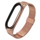 Tech-Protect Milanese Λουράκι Metal (Xiaomi Mi Band 5 / 6) rose gold