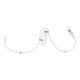 Magnetic Cable Lightning 2,4A C683 (white) 1m