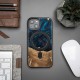 Bewood® Neptune Wood and Resin MagSafe Case (iPhone 15) blue