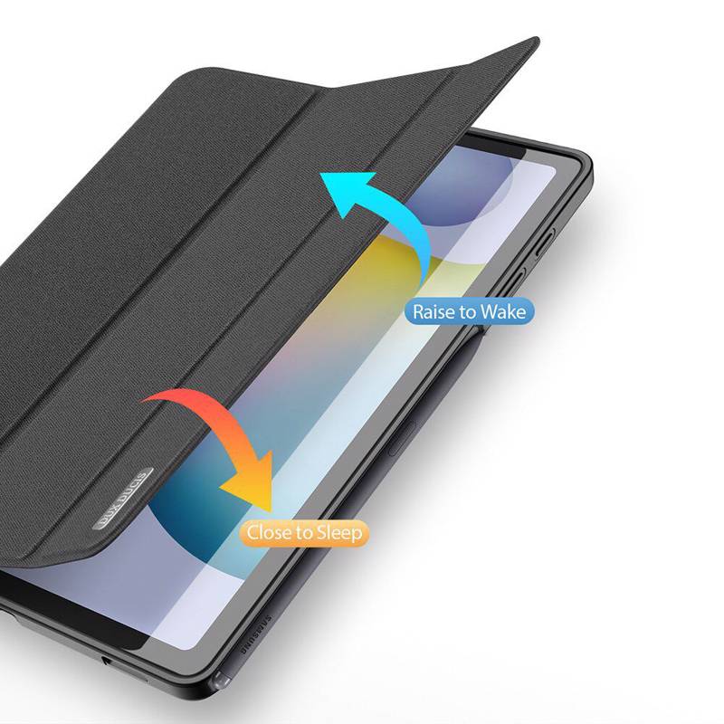 Dux Ducis Domo Series Book Cover (Samsung Galaxy Tab S6 Lite 10.4 P610 / P615) black