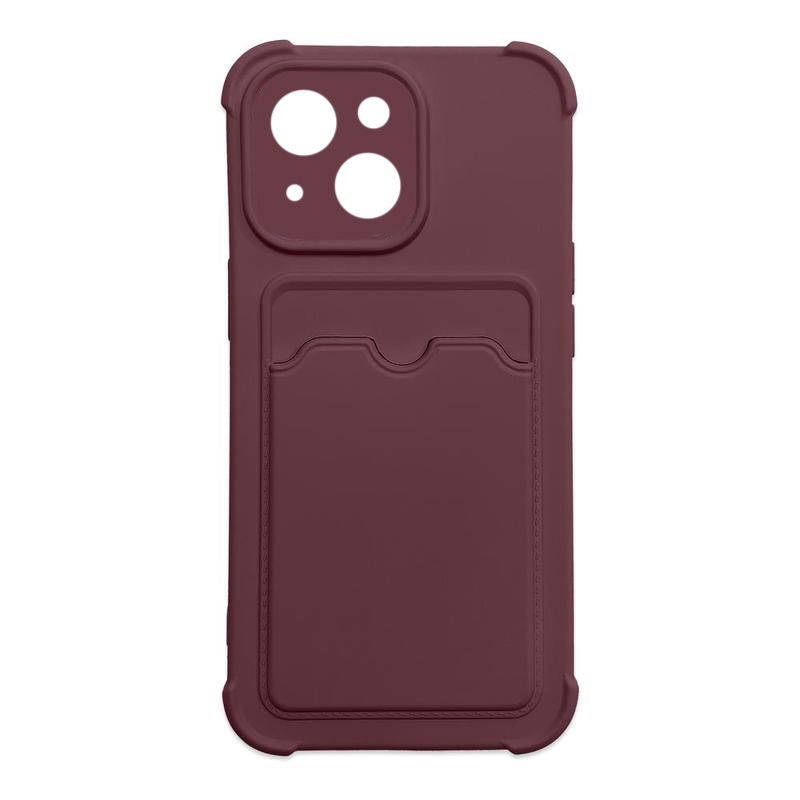 Card Armor AirBag Back Cover Case (iPhone 13) raspberry