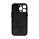 Puffer Eco Leather Back Cover Case (Xiaomi Redmi Note 10 Pro) design 2 black