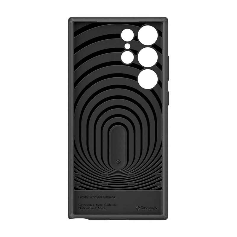 Caseology By Spigen® Parallax ACS05655 Case (Samsung Galaxy S23 Ultra) matte black