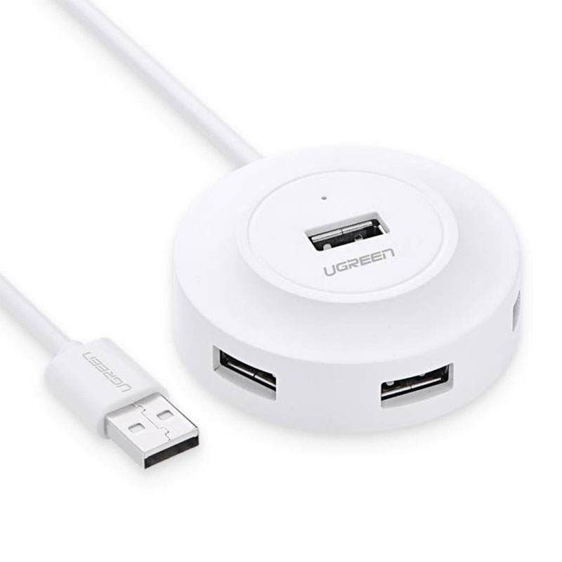 Ugreen CR106 USB HUB 4xUSB 2.0 480Mbps 1m (CR106) white