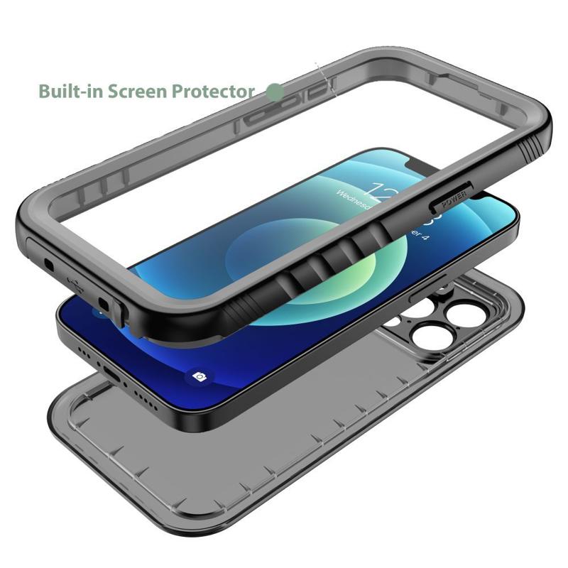 Tech-Protect Shellbox IP68 WaterProof Case (iPhone 14 Pro) black