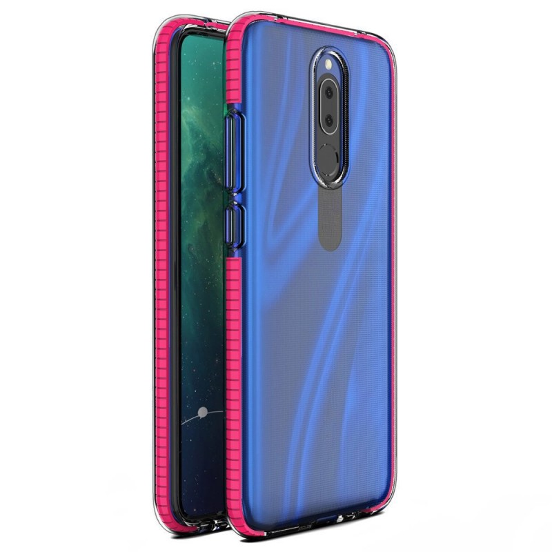Spring Gel Case Back Cover (Huawei Mate 20 Lite) pink