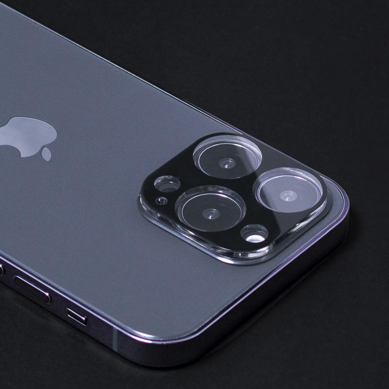 Wozinsky Full Camera Tempered Glass (iPhone 15) black