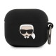 Karl Lagerfeld® Silicone Ikonik Case (Apple AirPods 3) black