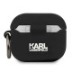Karl Lagerfeld® Silicone Ikonik Case (Apple AirPods 3) black