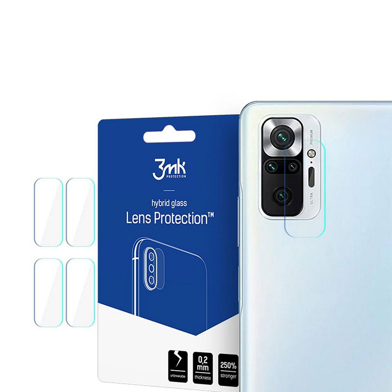 3MK Flexible Camera Lens Protector (Xiaomi Redmi Note 10 Pro) 4pcs