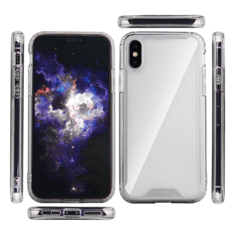 Armor PC Case with Bumper (Samsung Galaxy S9) clear