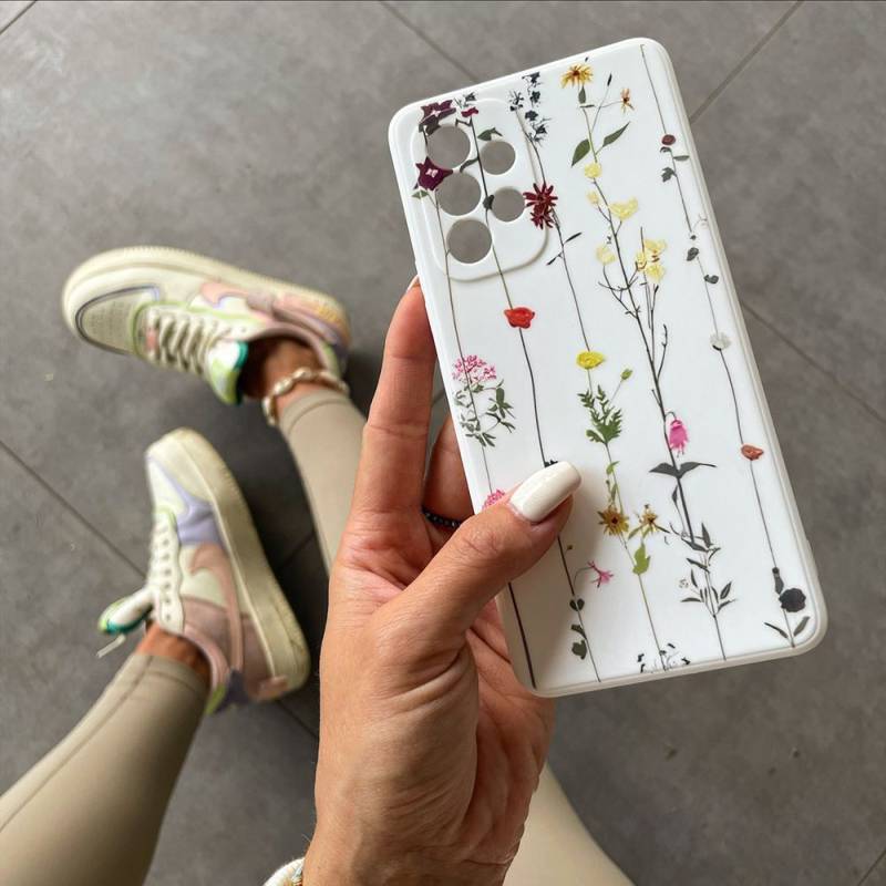 Tech-Protect Mood Back Cover Case (Samsung Galaxy A34 5G) garden white