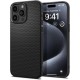 Spigen® Liquid Air™ ACS06704 Case (iPhone 15 Pro) matte black