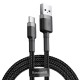 Baseus Cafule Data Cable Braided Type-C QC3.0 2A 3m (CATKLF-UG1) black-gray