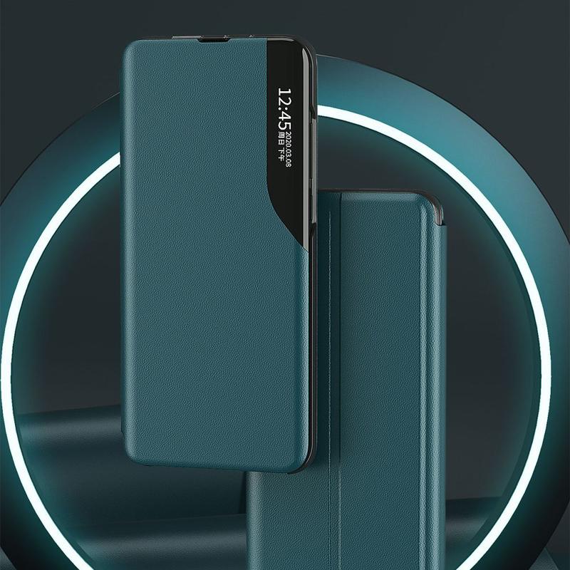 Eco Leather View Elegant Book Case (Samsung Galaxy A52 / A52s) blue