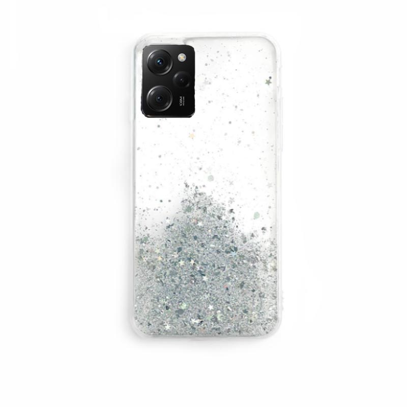 Star Glitter Shining Armor Back Cover (Xiaomi Poco X5 Pro 5G / Redmi Note 12 Pro 5G) clear