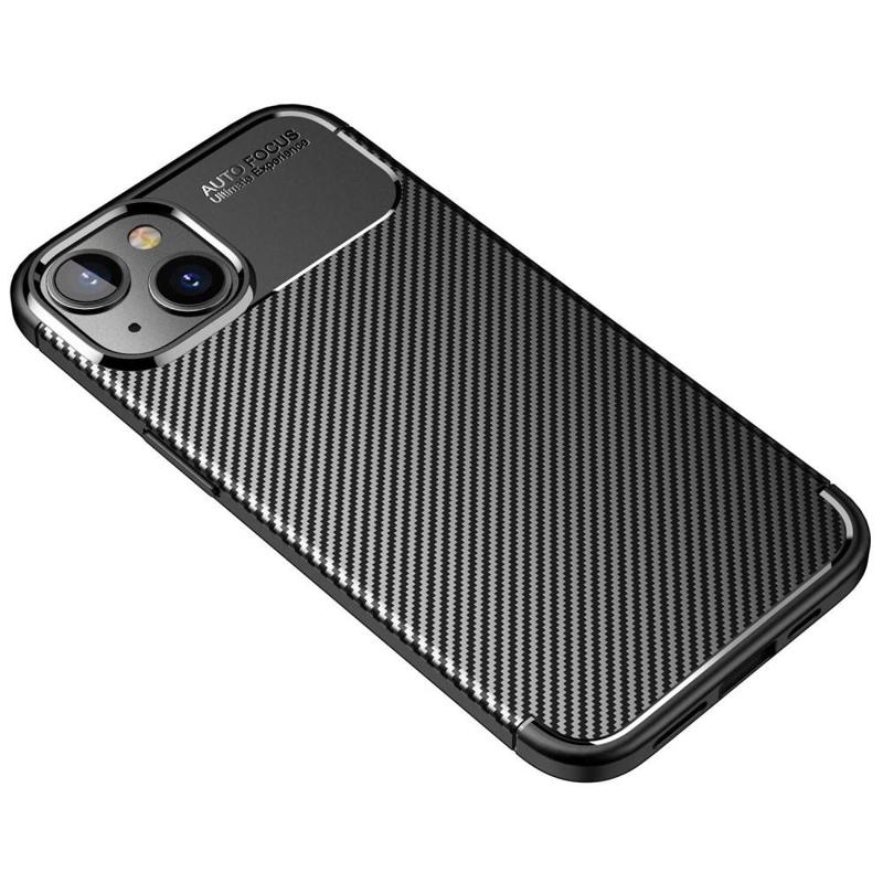 Carbon Fiber Case Back Cover (Xiaomi Poco X5 5G / Redmi Note 12 5G) black