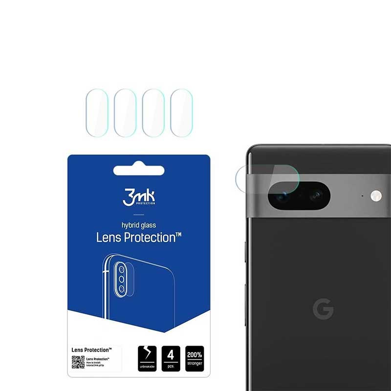 3MK Flexible Camera Lens Protector (Google Pixel 7) 4 pcs set