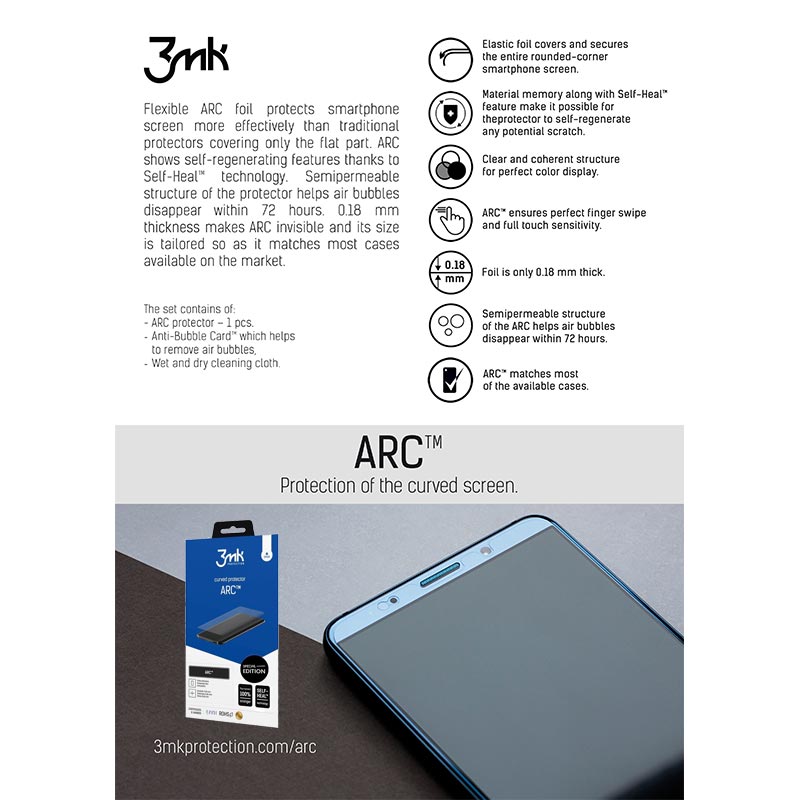 3MK ARC SE + Fullscreen Protection (Xiaomi Poco X4 Pro)