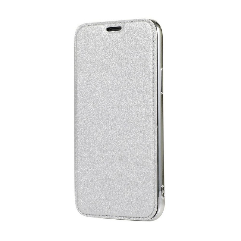 Electro Book Case (Samsung Galaxy A40) silver