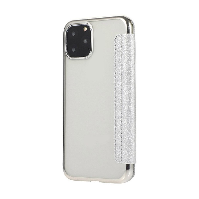 Electro Book Case (Samsung Galaxy A40) silver