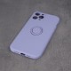 Finger Grip Case Back Cover (Samsung Galaxy S21 FE) purple