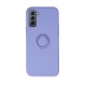 Finger Grip Case Back Cover (Samsung Galaxy S21 FE) purple