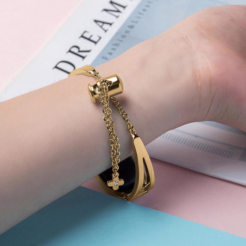 Μetal Elegant Bracelet (Xiaomi Mi Band 6 / 5 / 4 / 3) gold