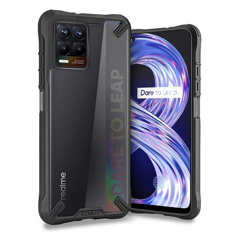 Tech-Protect Rzants Armor Case (Realme 8 / 8 Pro) black