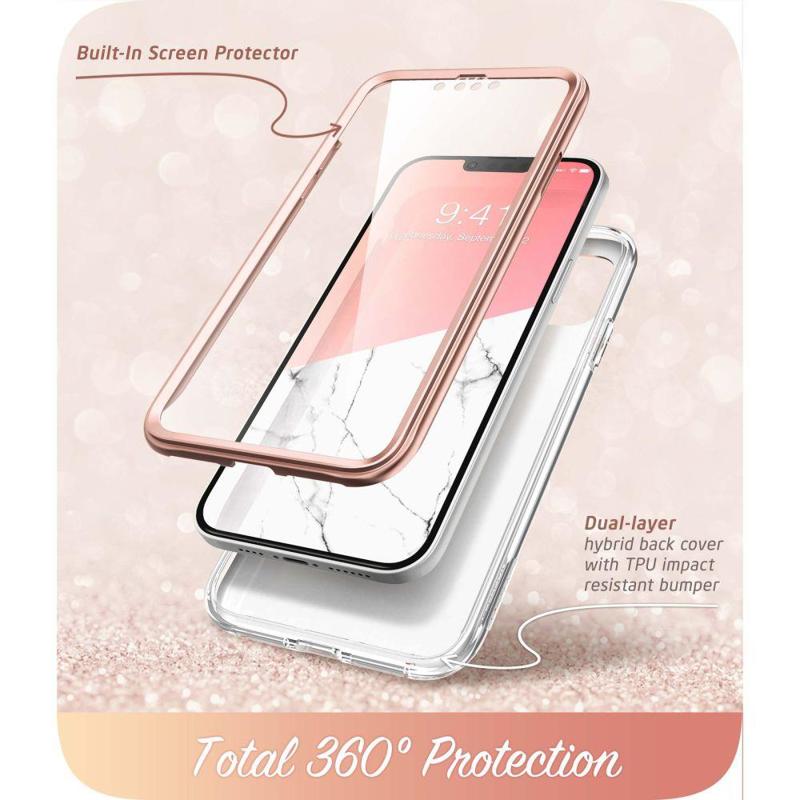 Supcase Cosmo i-Blason Case (iPhone 14 / 13) marble-pink