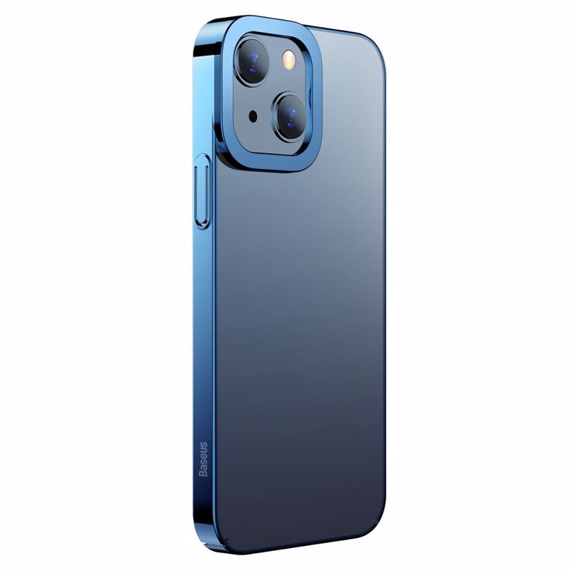 Baseus Electroplating Armor Back Cover Case (iPhone 13) blue (ARMC000603)