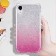 Glitter Shine Case Back Cover (Samsung Galaxy A22 4G) silver-pink