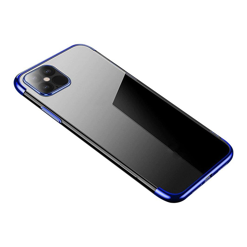 Clear Electroplating Case Back Cover (Xiaomi Mi 10T Lite) blue