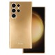 Silicone Jelly Back Case (Samsung Galaxy S23 Ultra) gold