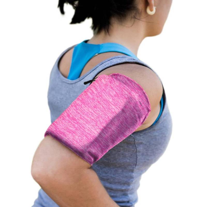 Running Armband Θήκη Κινητού για Γυμναστική (L) pink