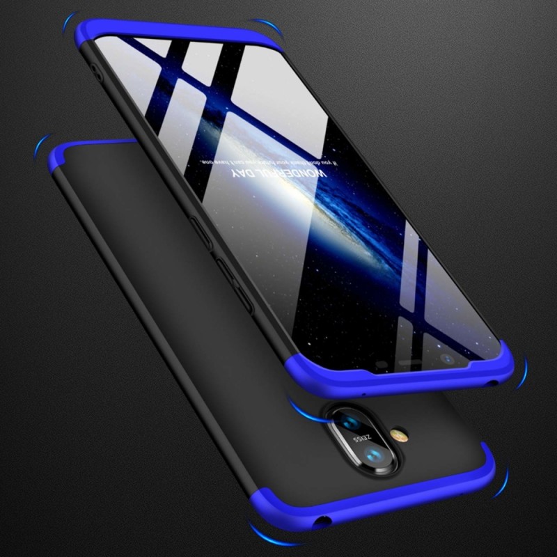 GKK 360 Full Body Cover (Nokia 8.1) black-blue