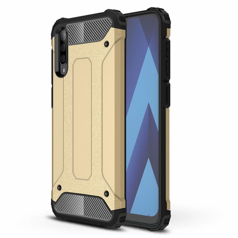 Hybrid Armor Case Rugged Cover (Samsung Galaxy A50 / A30s) gold