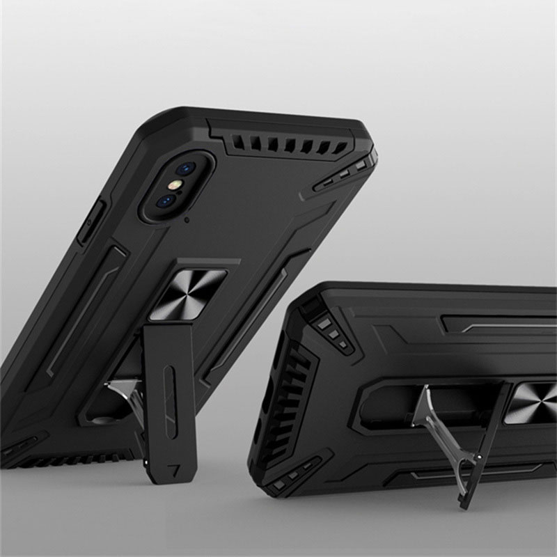 Shock Armor Case Back Cover (Samsung Galaxy S21) black