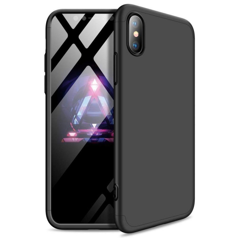 GKK 360 Full Body Cover (iPhone XR) black