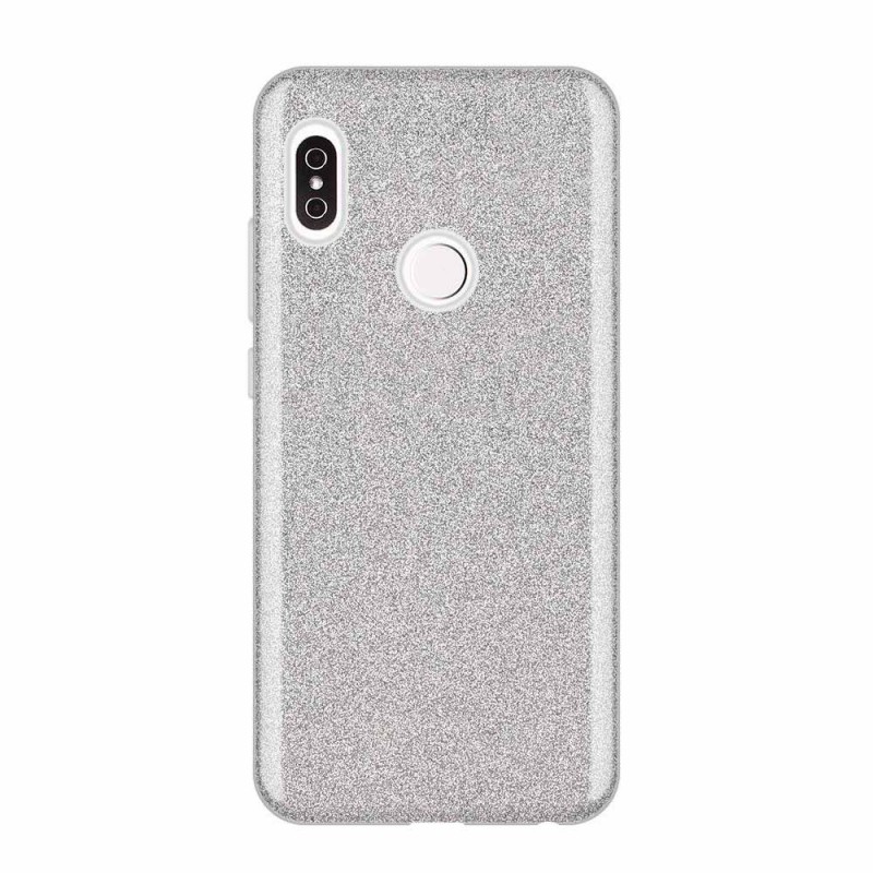 Glitter Shine Case Back Cover (Xiaomi Mi A2 Lite) silver