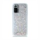 Liquid Crystal Glitter Armor Back Cover (Xiaomi Redmi Note 10 Pro) silver