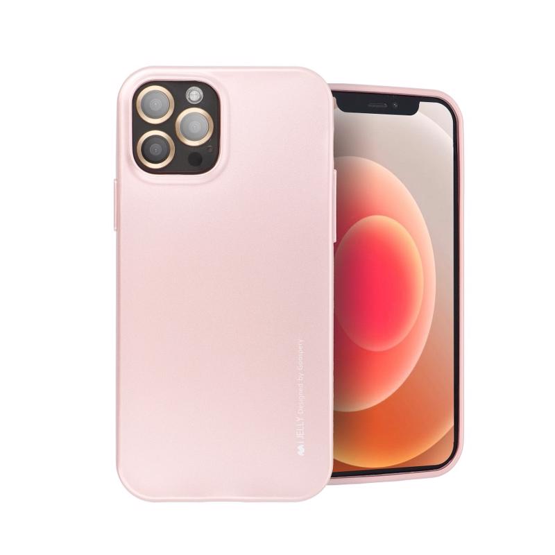 Goospery i-Jelly Case Back Cover (Samsung Galaxy A32 4G) rose gold