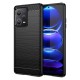 Carbon Case Back Cover (Xiaomi Redmi Note 12 Pro Plus) black